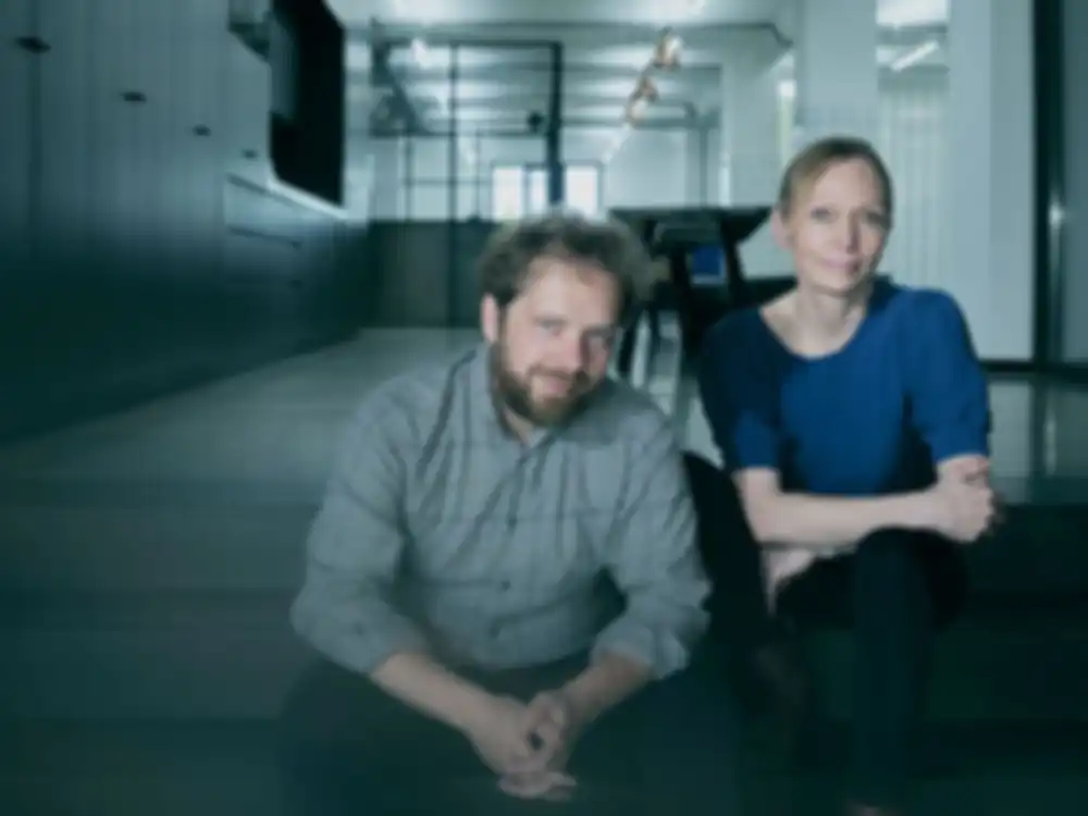 v.l.n.r. Johannes Koska und Jelka Seitz