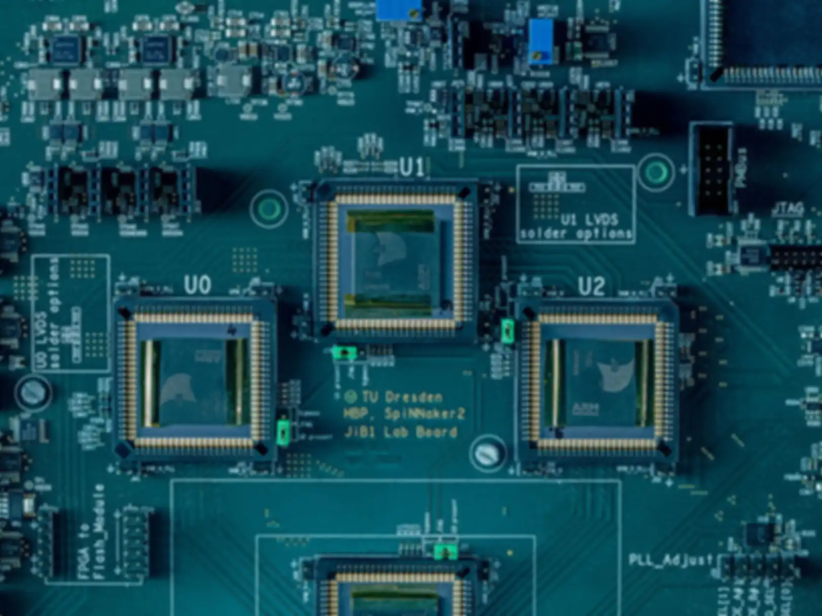 Nahaufnahme des Chips