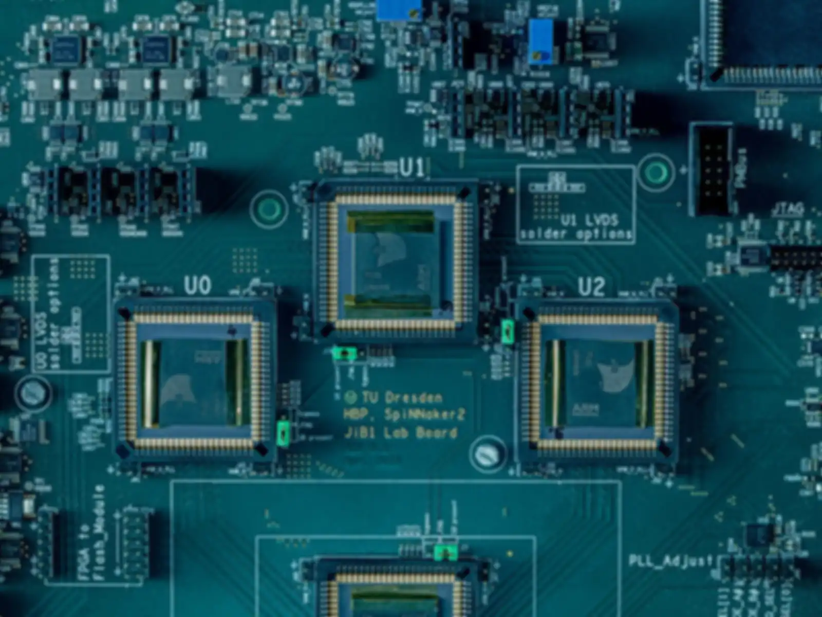 Nahaufnahme des Chips