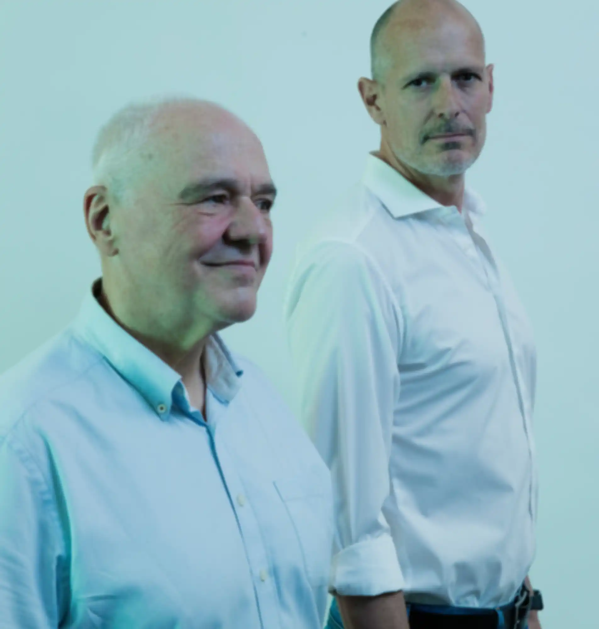 Portrait of Two Team Members