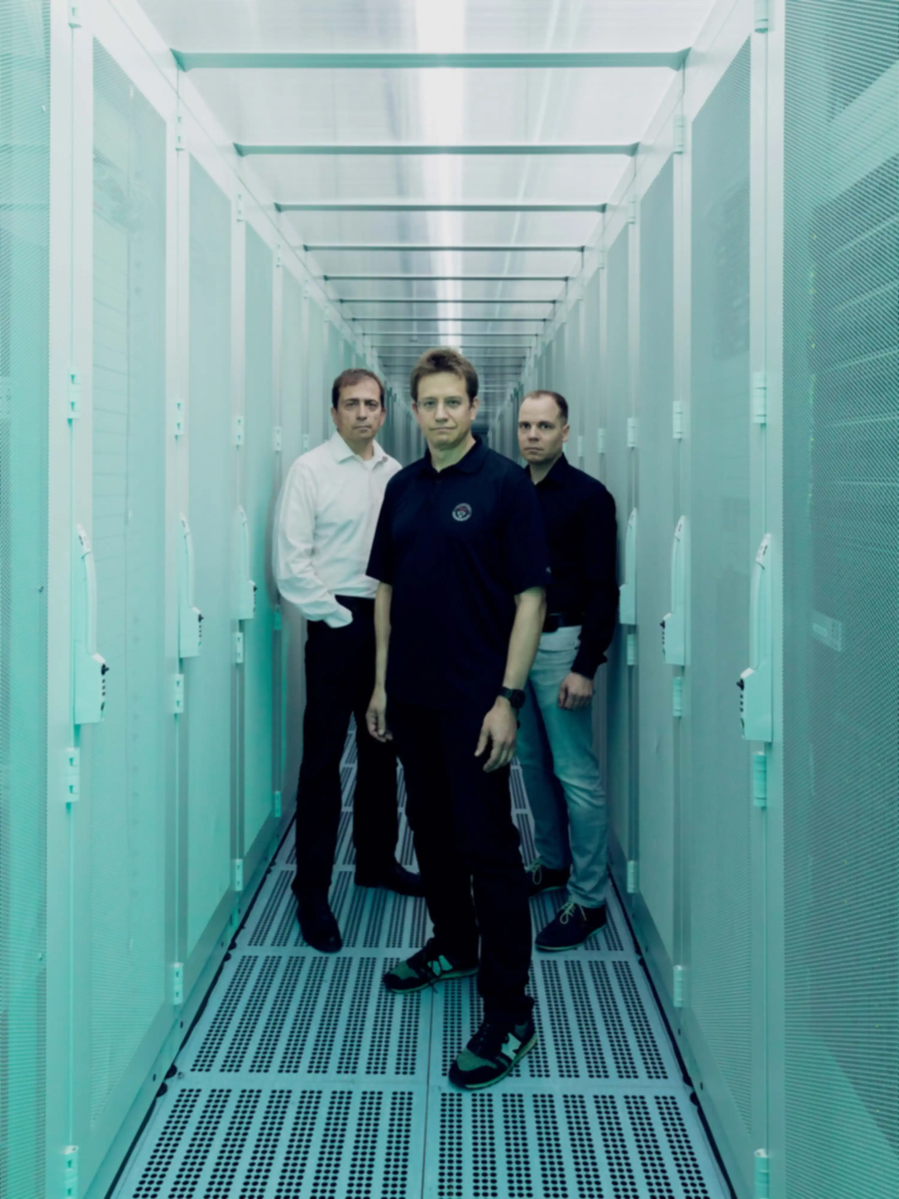 Die drei Sovereign Cloud Stack Gründer im Gruppenfoto