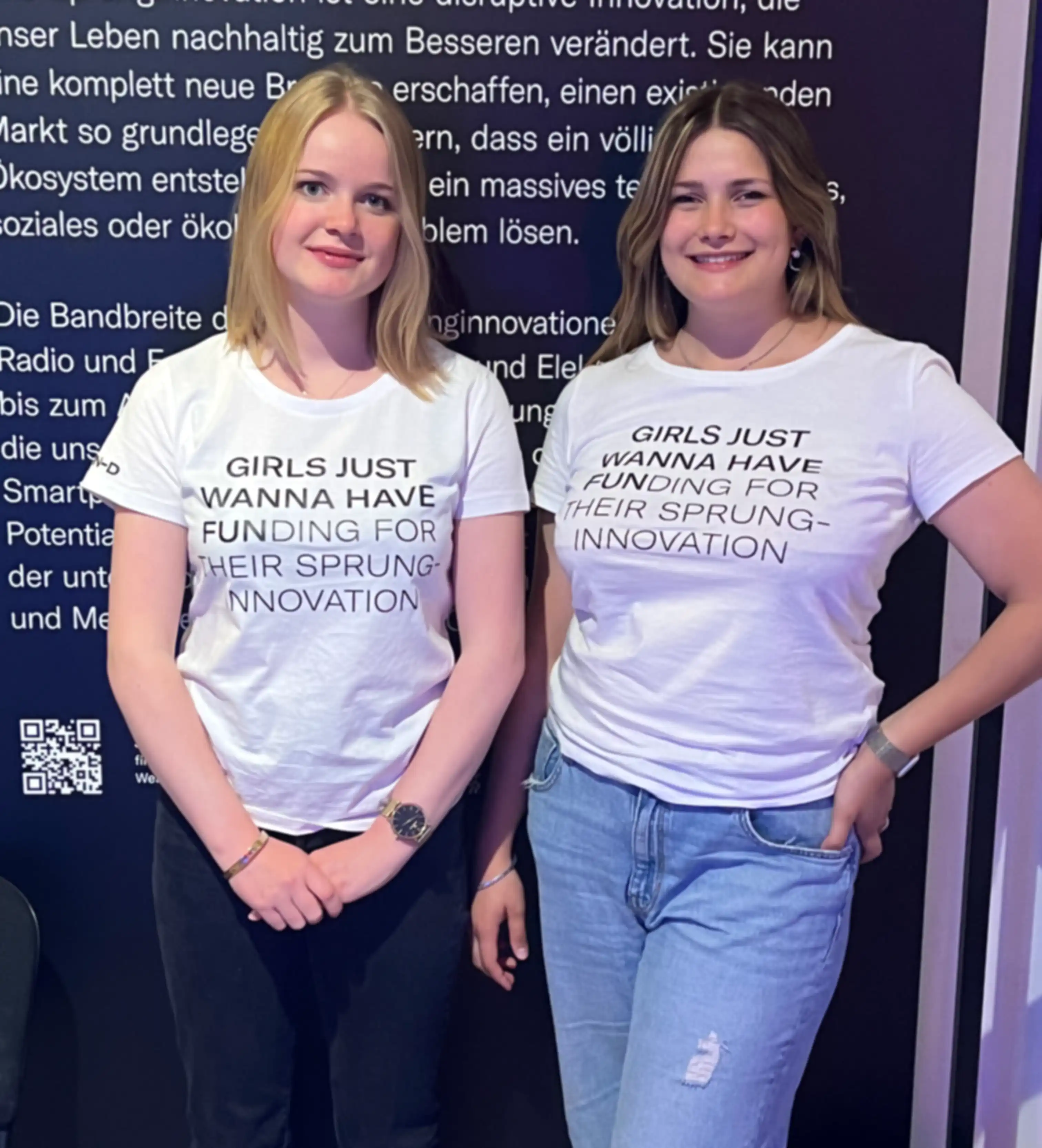 Portrait of Mariella Benkenstein and Marit Kock, Energy Entrepreneurs and founders of ENERA Energy