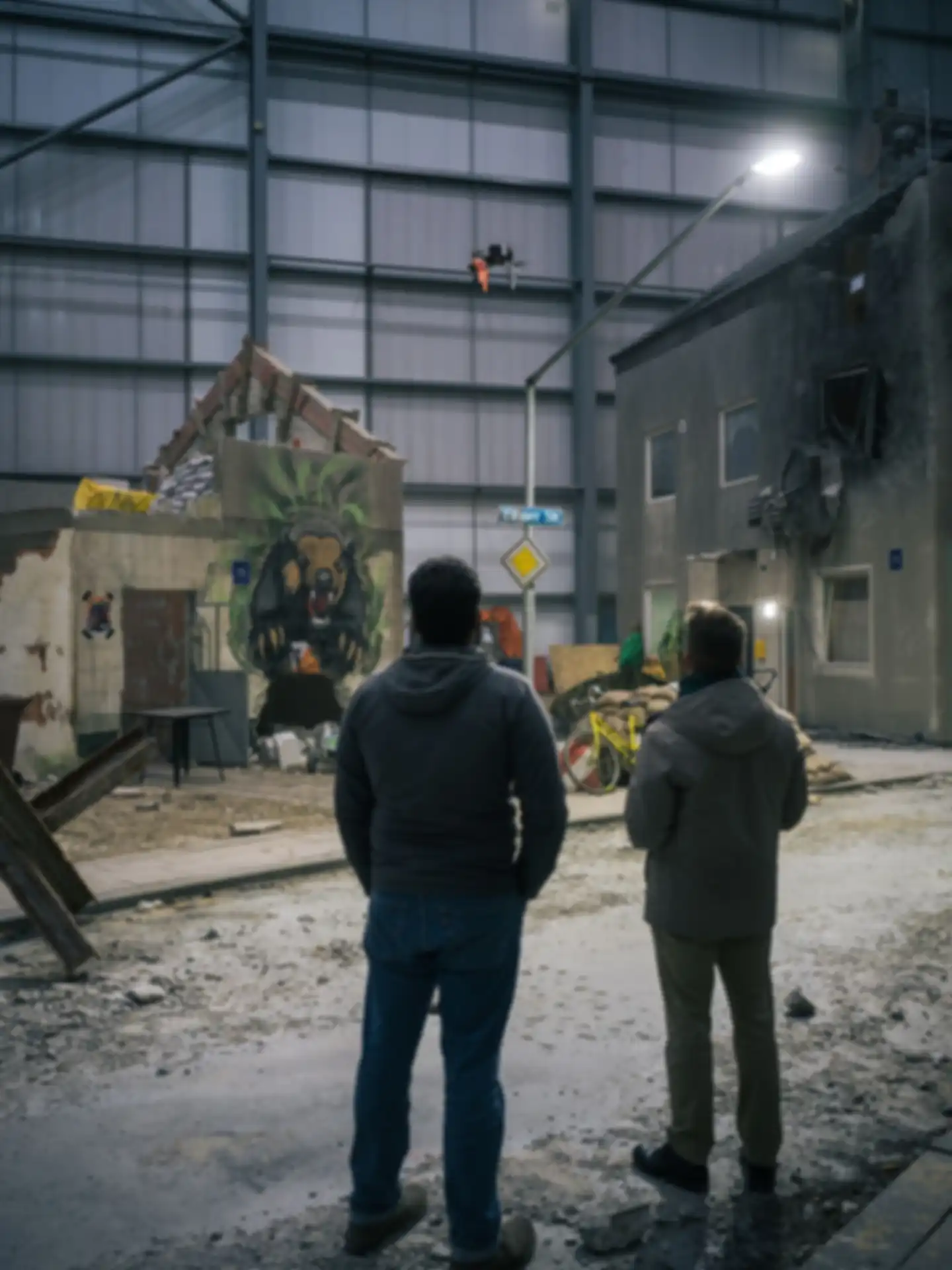 Drohnenflug Personen