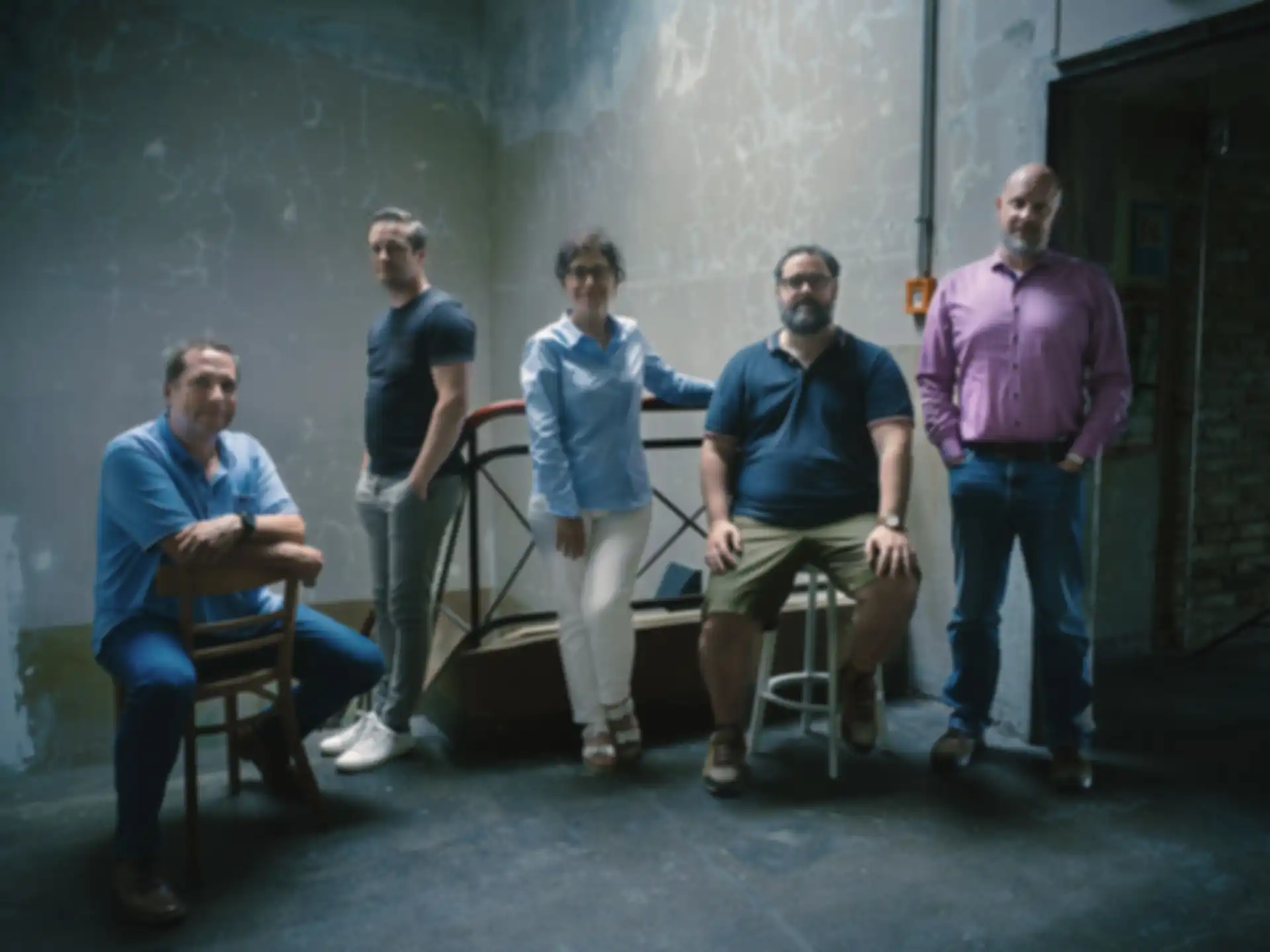 Jury, fltr: Florian Holzapfel, Christoph Petroll, Sheila Beladinejad, Roberto Calandra, Patrick Rose