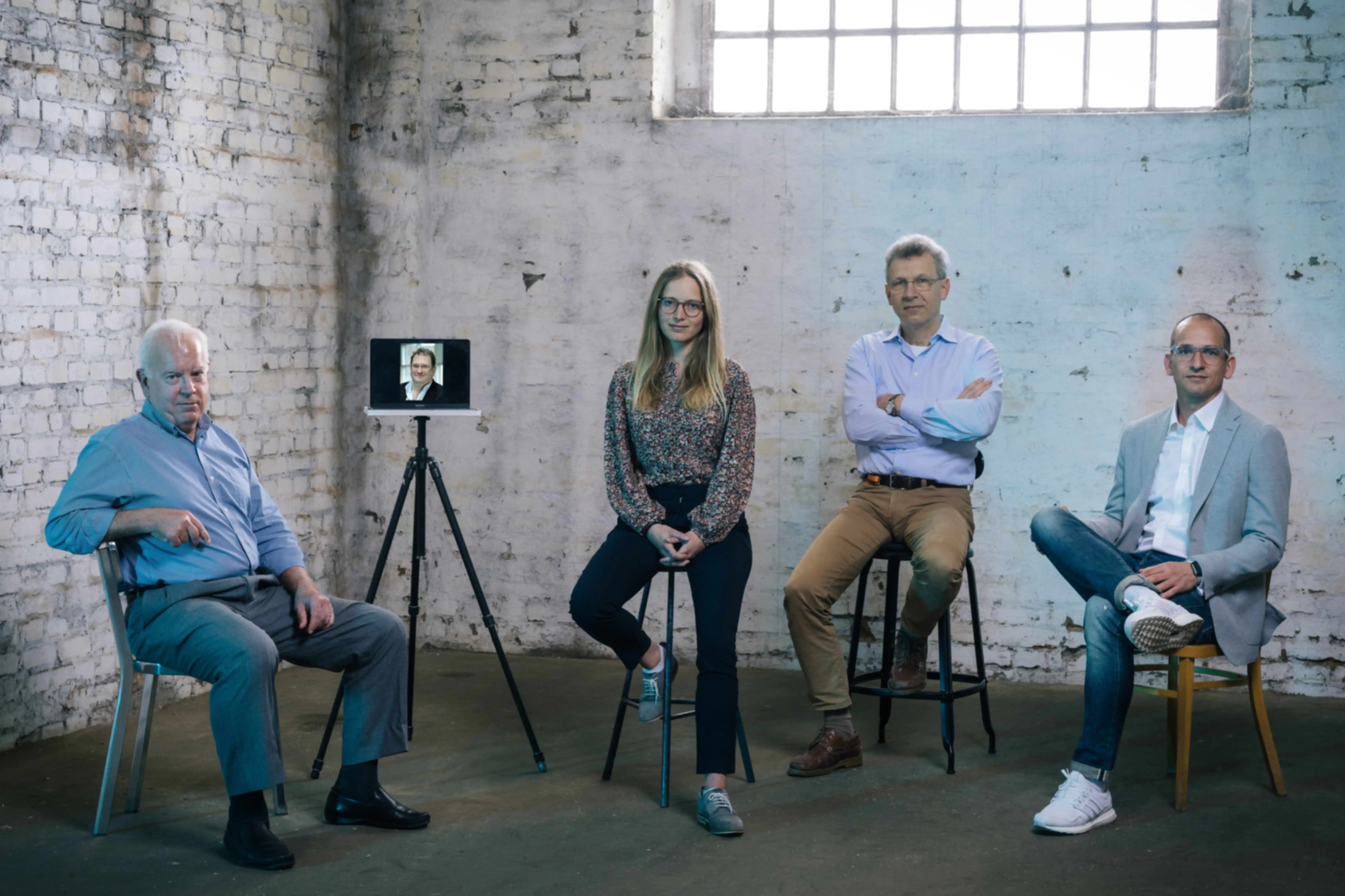 Die Jury: Mark Hartney, Richard Templer, Anne Lamp, Carlos Härtel, Henrik Pontzen (v. l. n. r.)